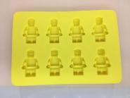 Minifiguren-Form 8-fach gelb 