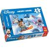 Puzzle - Micky Mouse auf Snowboard 